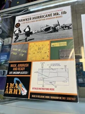 1/32 1ManArmy #DET037 Hurricane Mk.IIb Airbrush Masks For Revell Kit