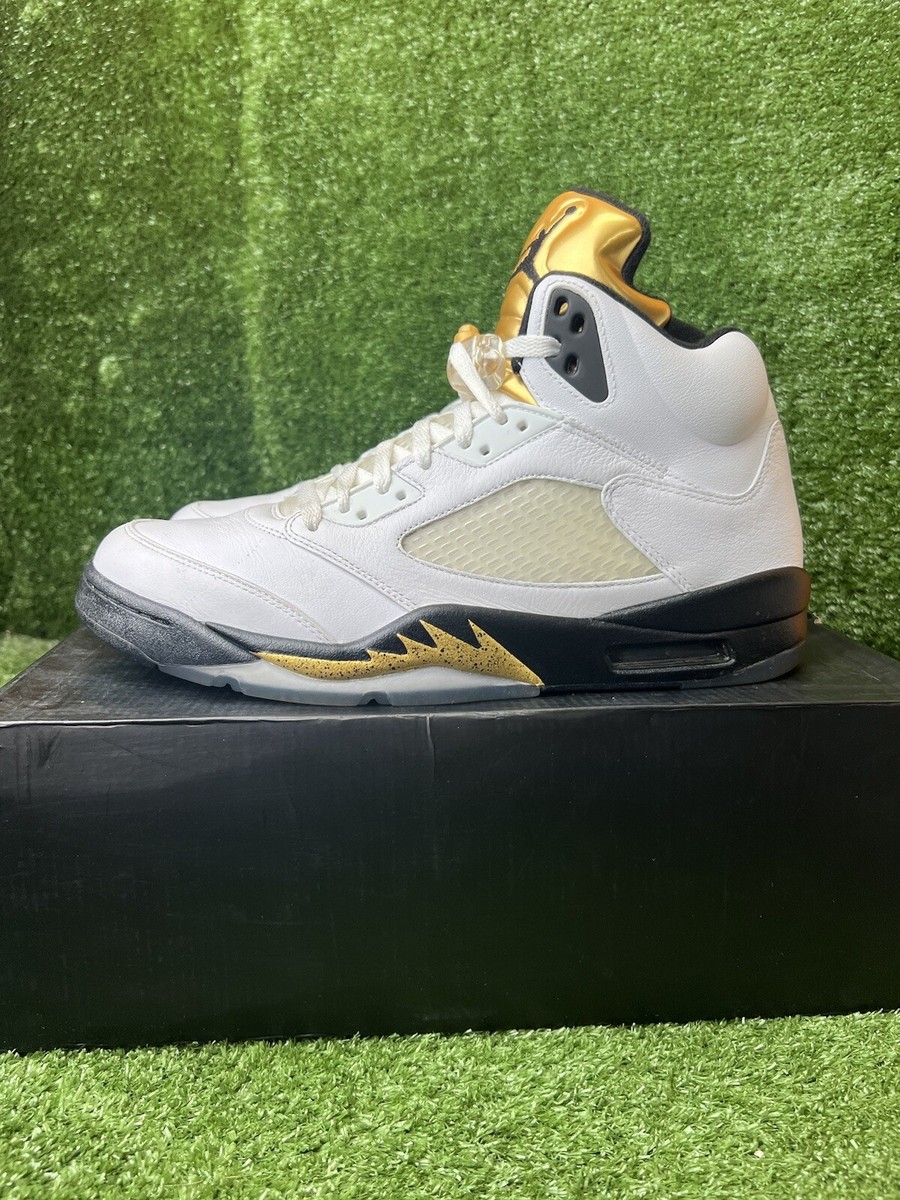 Nike Air Jordan 5 Retro Olympic size 12 136027-133 OG V Nike Air Jordan 5 Retro Olympic size 12 136027-133 OG V