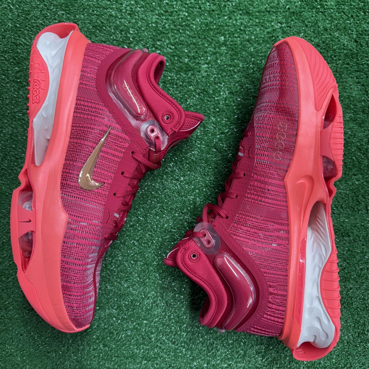 Nike Air Zoom GT Jump 2 Basketball Shoes Mystic Hibiscus DJ9431-603 Mens Size 10 Nike Air Zoom GT Jump 2 Mystic Hibiscus Mens Basketball  main image 3