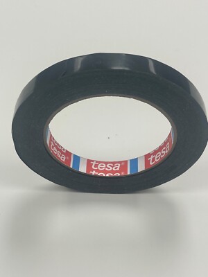 tesa  4288 - 1/2'' x 60 YD Black Medium-Duty Tensilized Strapping Tape (PK-24)