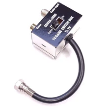 New Switch Box Adapter for Atari 2600 Cable Hookups Video Game RF TV 75ohm Coax