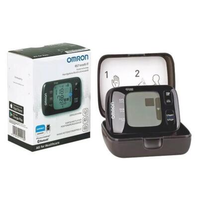 OMRON RS7 Intelli IT Handgelenk-Blutdruckmessgerät Vollautomatisch LCD Display