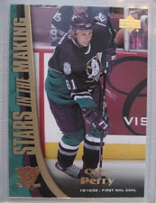2005-06 UPPER DECK STARS IN THE MAKING COREY PERRY #SM4 ANAHEIM