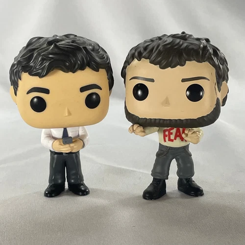 Lot of 2 The Office Funko Pop Figures: Ryan Howard #1130 & Mose Schrute #1179