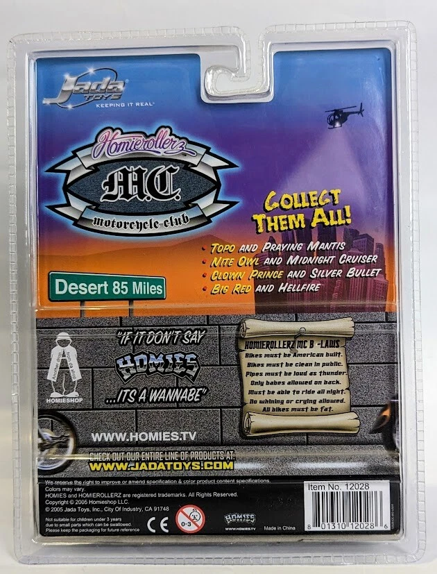 Homie Rollerz Motorcycle Club Big Red and Hellfire 1:24 Scale - Image 2 of 4