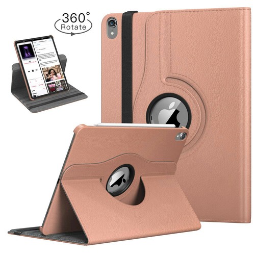 Rotate PU Leather Case for iPad 5/6 iPad 10.2 7/8/9 Gen Air 123 Mini Pro 11/10.5 - Picture 34 of 38