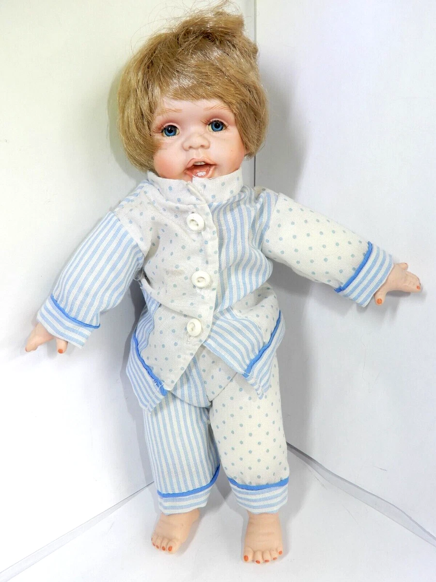 Little boy best sale blue porcelain doll