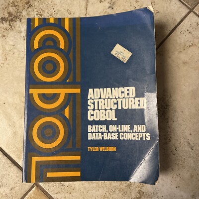 Advanced Structured Cobol  Batch  On-Line  and Data-Base Concepts