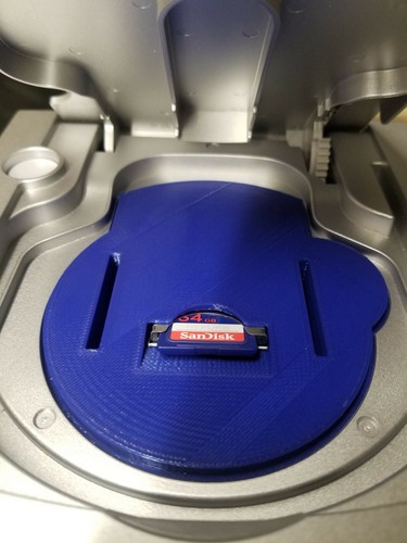 GameCube GCLoader Tray Mount - EZ Install Design - Colors! GC Loader 3D Printed - Picture 8 of 10