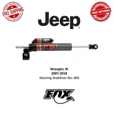 Fox 2.0 Factory Race Steering Stabilizer Fits 07-18 Wrangler JK 1-3/8'' Tie Rod