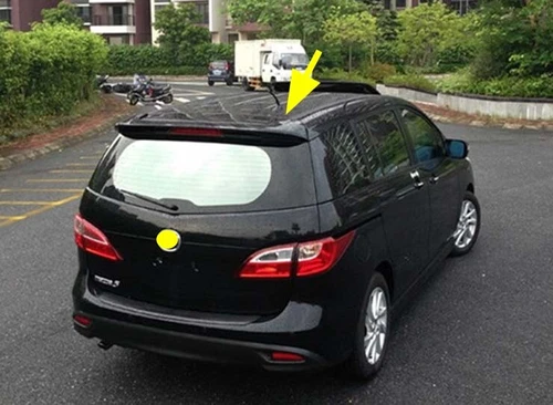 ABS Unpainted Trunk Boot Lip Wing Spoiler for 2011-2014 Mazda 5 M5 Hatchback