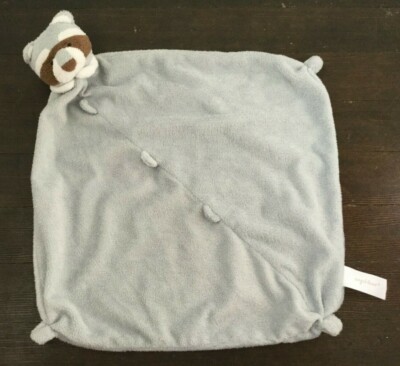 Angel Dear Baby Lovey Plush Raccoon Gray Brown Baby Toy Security Blanket 