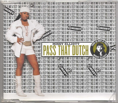 MISSY ''MISDEMEANOR'' ELLIOTT - Pass That Dutch - 2003 CD Single *FREE UK POSTAGE*