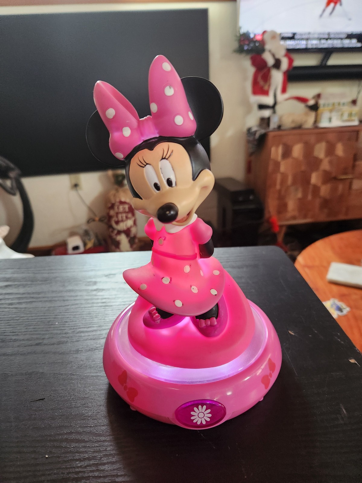 Minnie Mouse Disney Night Light Pink by PeachTree Playthings 2016