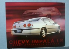 2002 Chevrolet Impala Ls Sales Sheet