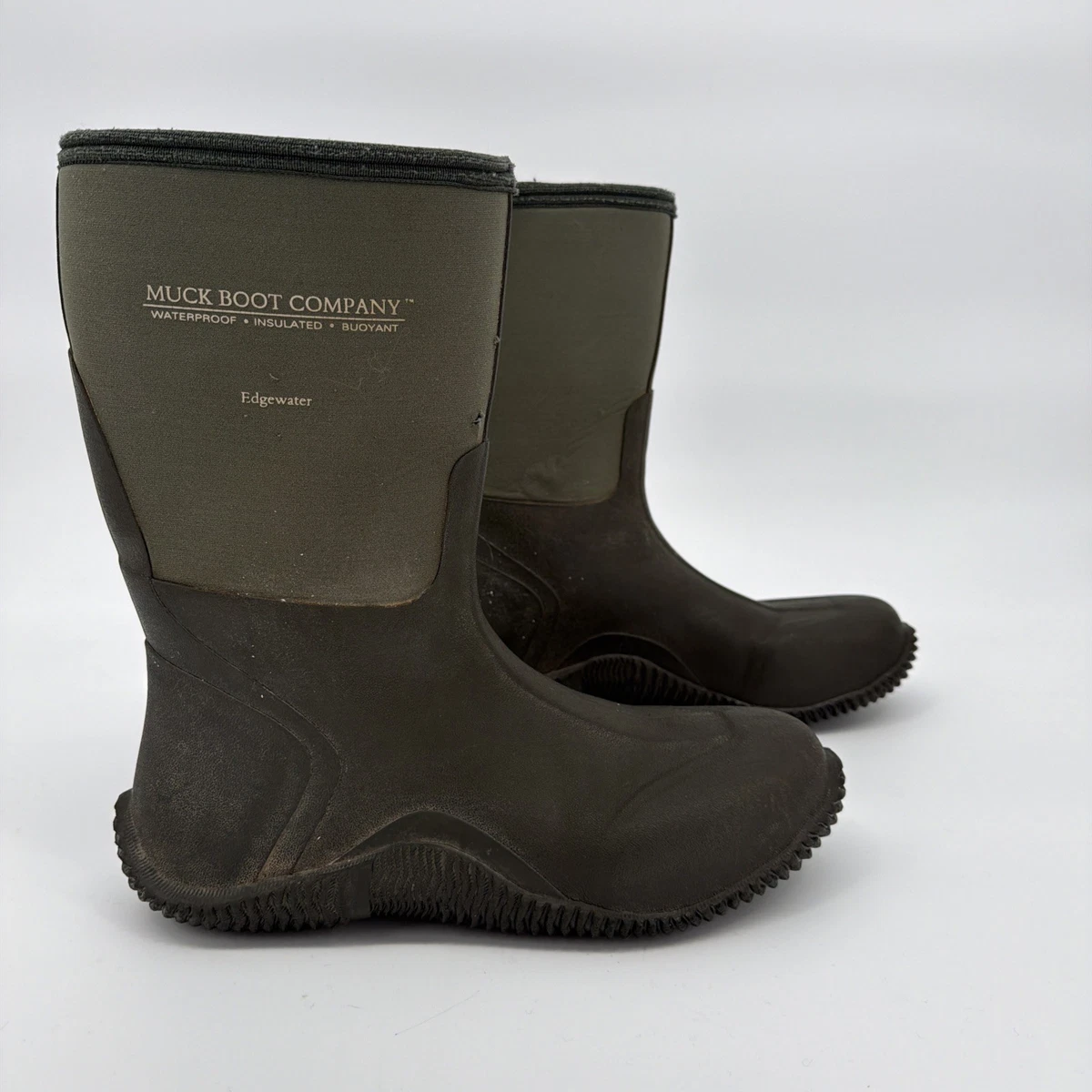 Muck Boot Co Black Hoser Mid Waterproof Rubber Boots Men’s 7/7.5 Women’s 8/8.5 Men main image 4