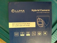 Luma LUM-820-IP-TFHB Turret Hybrid Security Camera Black - NIB