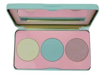 Beauty Creations Sweet Glow Highlighter Palette 3 Shades Highlight Bronze Blush