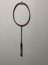 YONEX Muscle Power 100 Badminton Racket Red Used