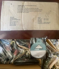 JOY MANGANO HUGGABLE HANGERS LARGE CLOSET MATRIX SET 136pc.-36lbs.-BLACK~NEW