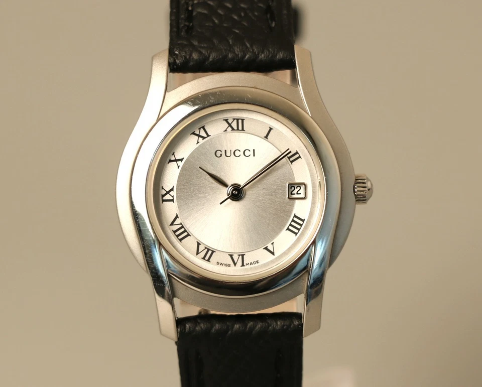 Orologio da donna Gucci 5500L al quarzo quadrante nero testato dal GIAPPONE - Immagine 3 di 4