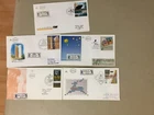 Five '90 Israel registered fdc
