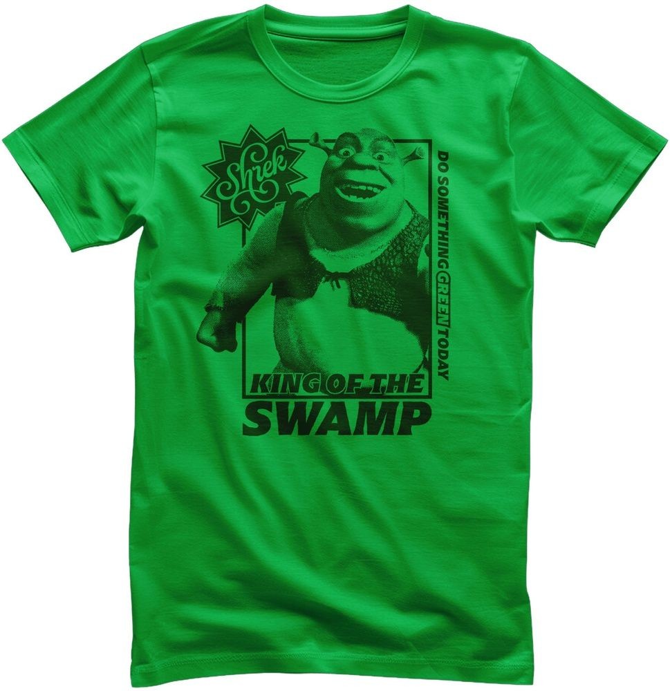 Shrek T-Shirt Do Something Green Today UV-1-SHK006