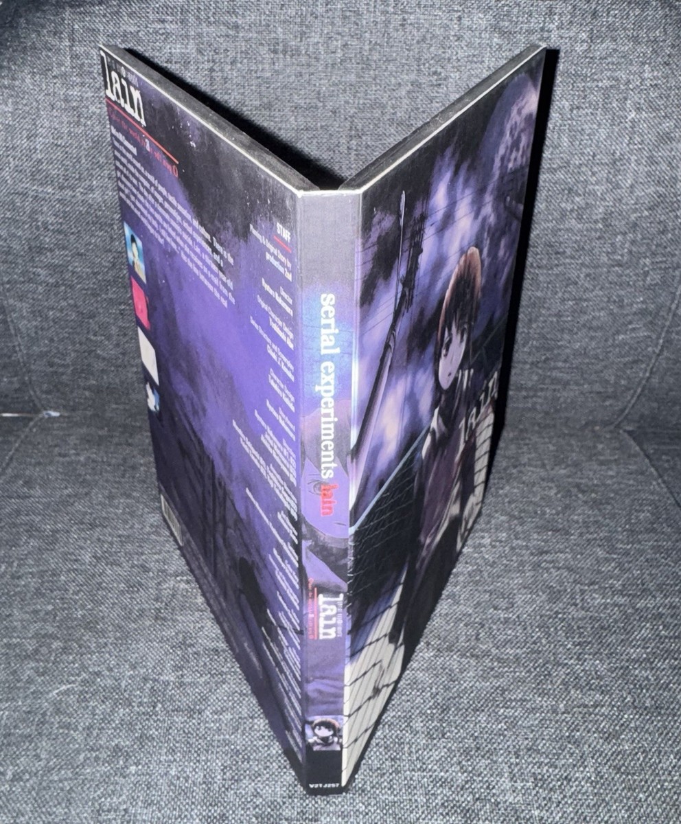 Serial Experiments Lain Vol 1-2 DVD Pioneer Japan Region 2 Rare