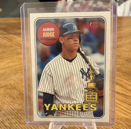 2018 Topps Heritage - Aaron Judge #25 Bat on Shoulder