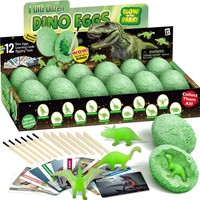 Dinosaurier Ausgrabungsset Kinder Nachtleuchtend Dino Ei Spielzeug ArchäOlogie