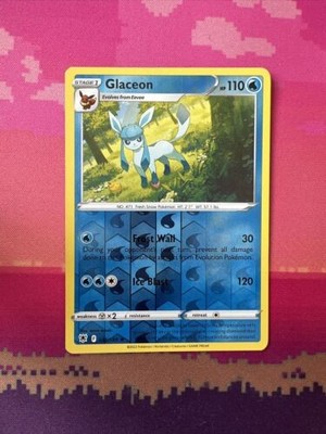 Pokemon Karte Glaceon Astral Radiance Reverse Holo Rare 038/189 Near Mint