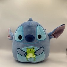 Squishmallows Disney Stitch w/Frog 8  Plush