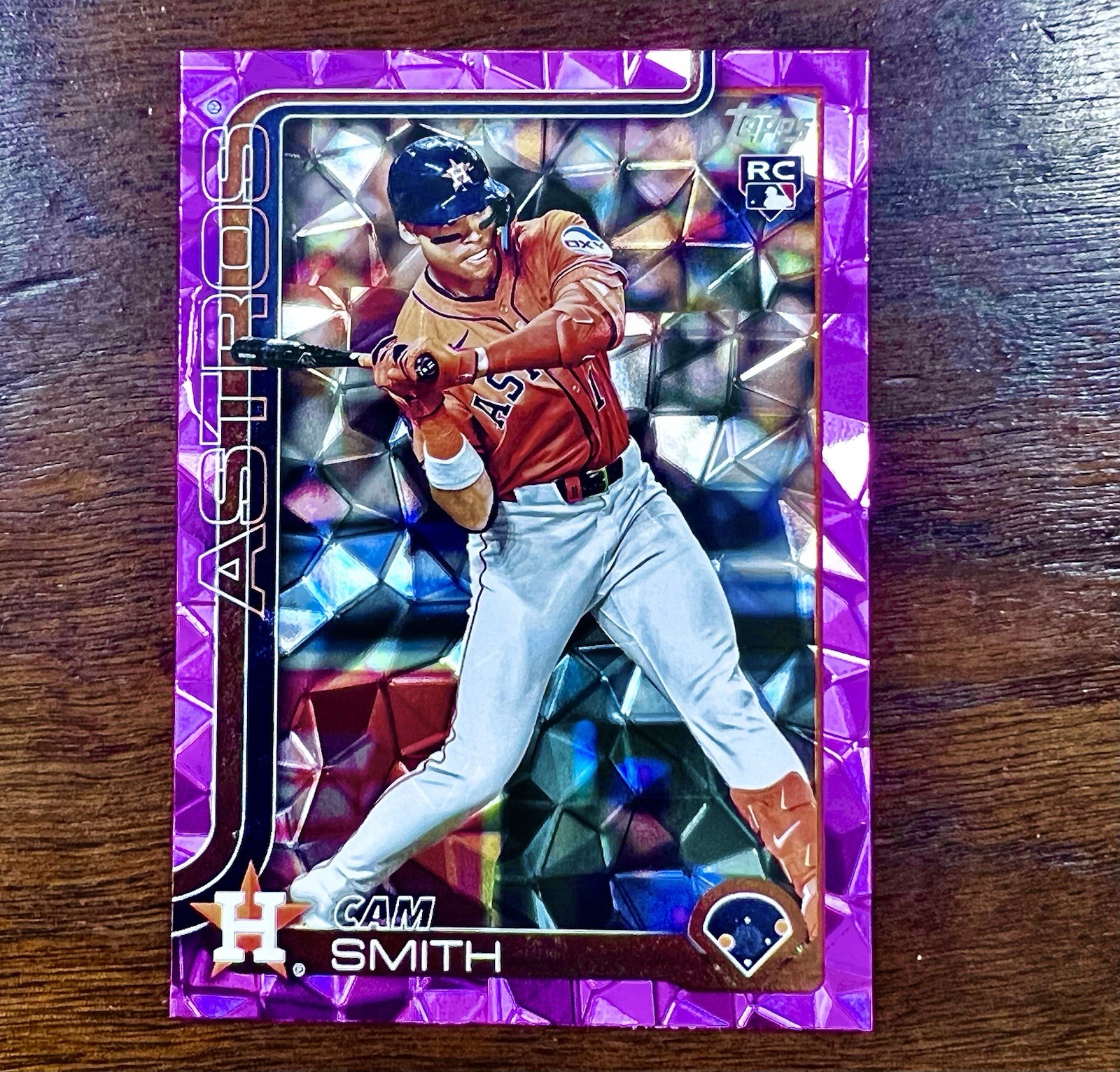 2025 Topps Update Series - Rookie Cam Smith #US298 Pink Diamante Foil (RC) 💎
