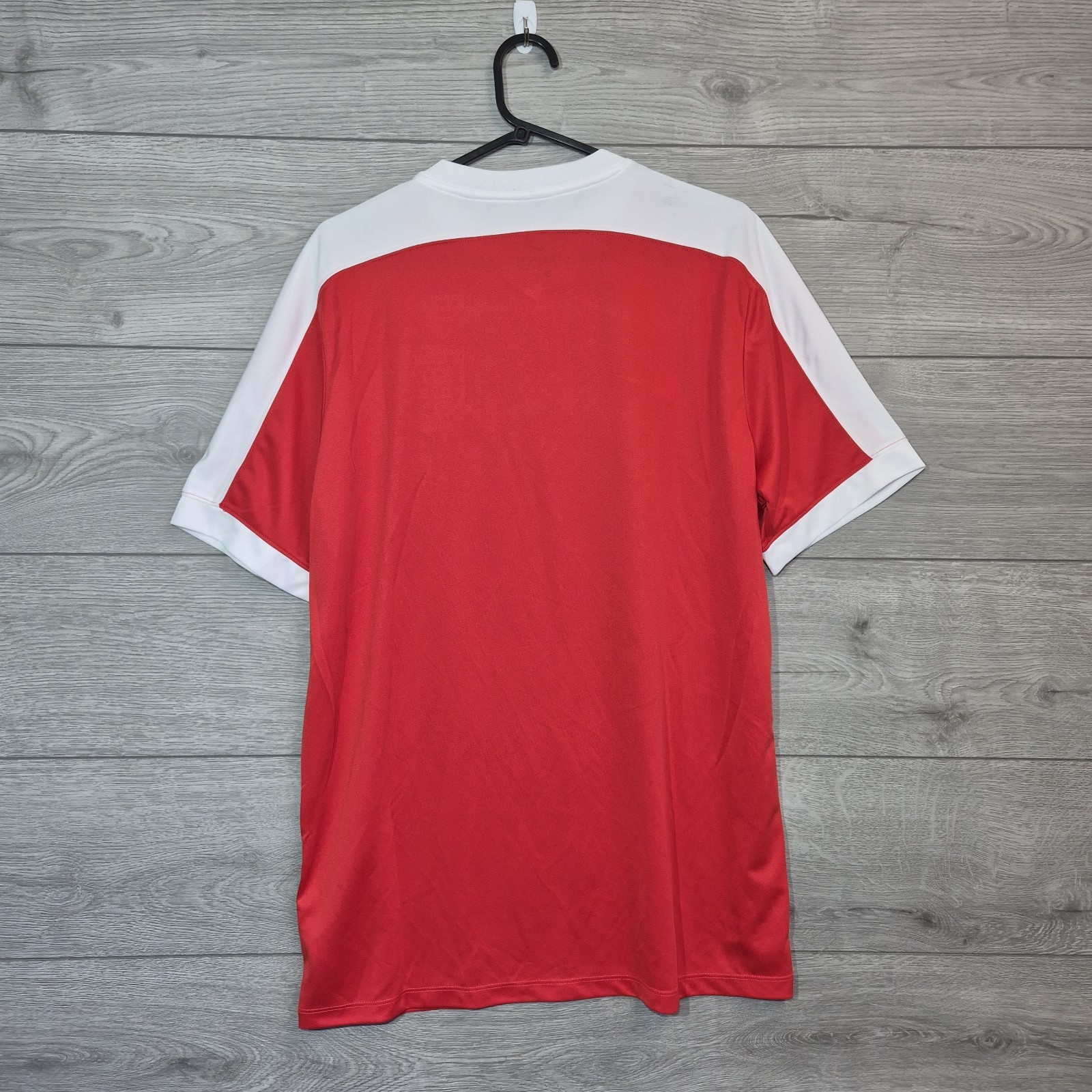 Gibraltar Football Shirt Nike XL Home Kit 2014 2015 Red White Dri Fit image 7