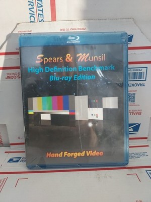 Spears & Munsil: High Definition Benchmark 3D Blu Ray NEW - Sealed - 174h