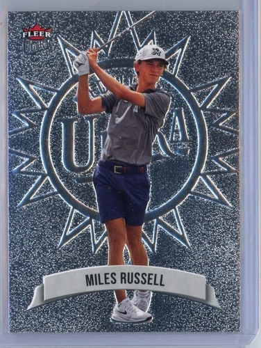 2026 Fleer Ultra Golf Miles Russell MEDALLIONS PGA