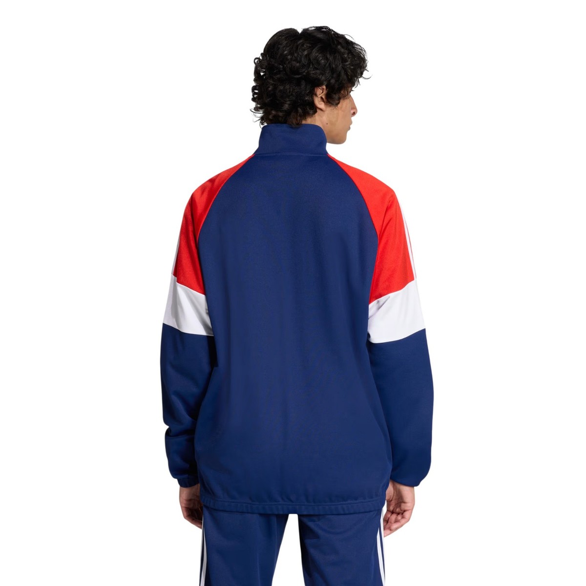Men's Adidas Originals Blue Red FC Bayern Munich LFSTLR Track Top