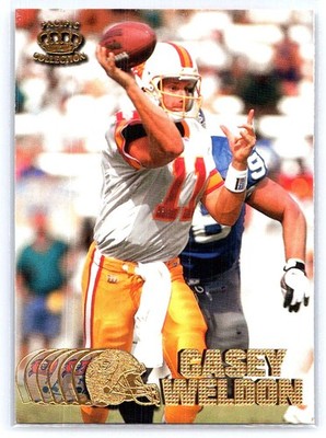 1997 Pacific Crown Collection #406 Casey Weldon