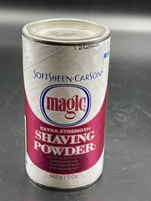 Magic Shaving Powder Extra Strength Shave Soft Sheen Carson 5oz - Discontinued