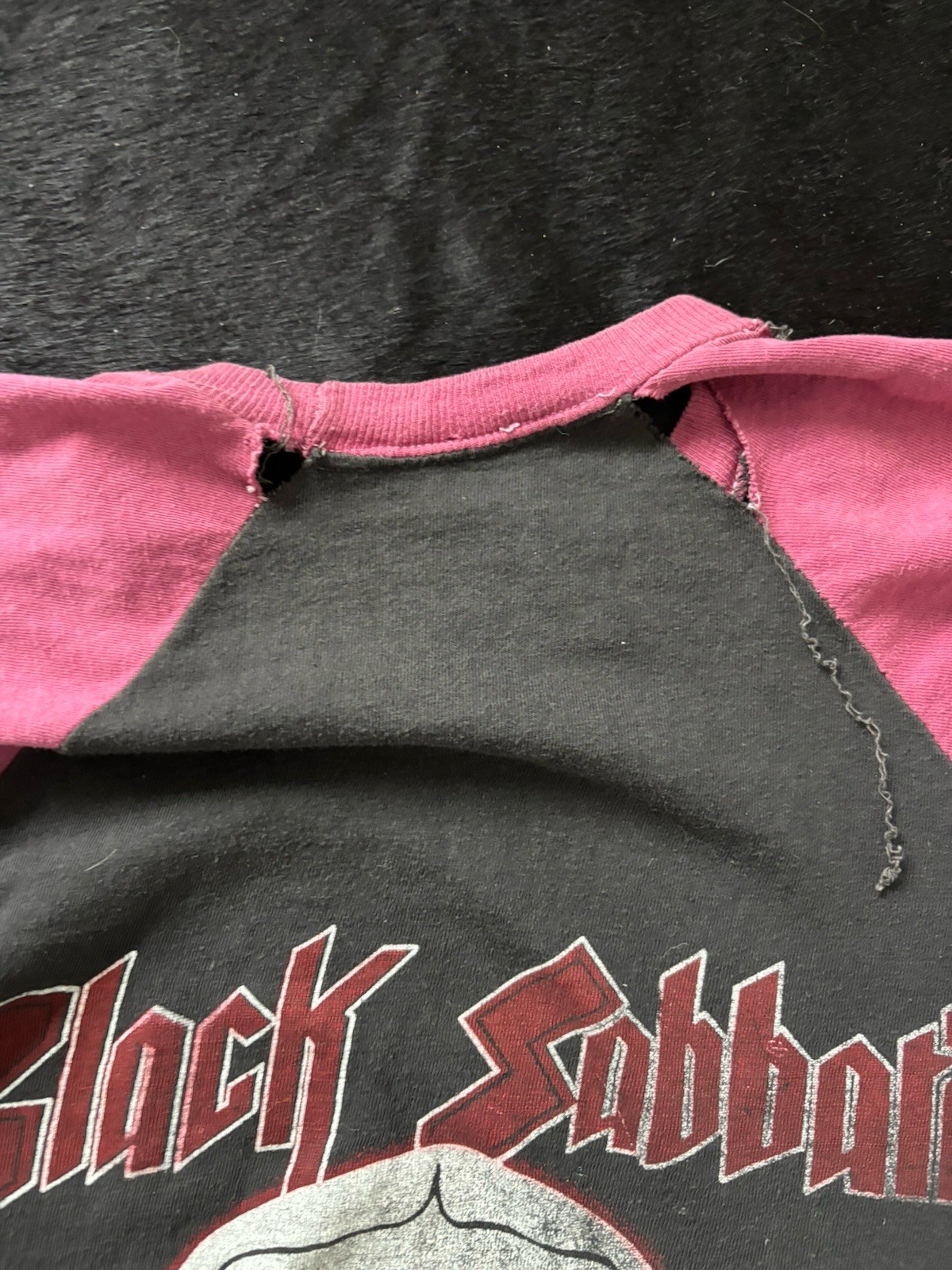 Extremely Rare Vintage Death Riders 666 70s Black Sabbath Ozzy Osbourne Shirt image 6