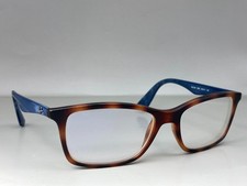 Ray Ban Eyeglasses Frame RB 7047 5574 Square Tortoise Blue Matte 54-17-145 FRAME