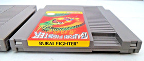 Teenage Mutant Ninja Hero Turtles + Burai Fighter (Nintendo NES Cartridges) PAL
