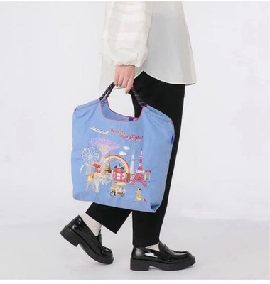 JAL x Ball And Chain Collaboration Eco Bag Zenith Blue JPN Limited