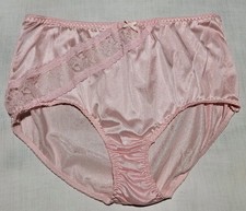 Vtg Sz 13 Shiny Satin Diagonal Lace With Little Bow 2021