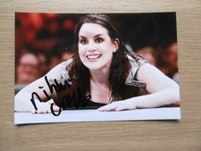Nikki Cross "wrestling" autograph signed 10x15 cm picture