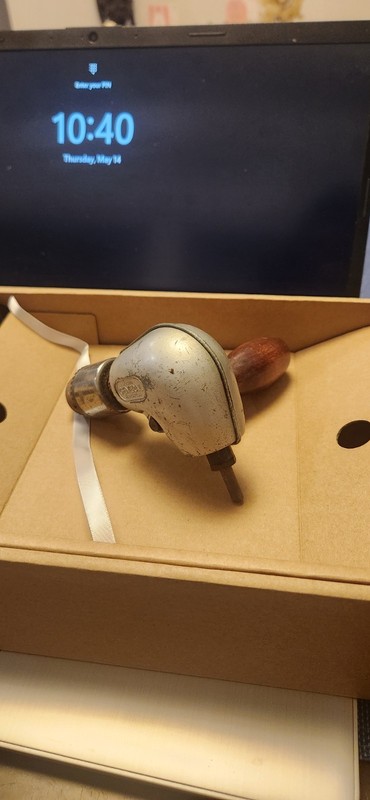 Woodworkers GENERAL No. 924 Hand Drill Right Angle Adapter (Vintage, USA)