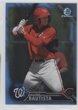 2016 Bowman Twitter Exclusive Blue Refractor 14/15 Rafael Bautista #BCP49 1h1