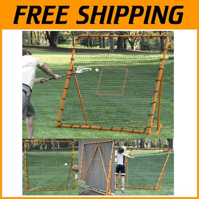 EZ Goal Professional Folding Lacrosse Rebounder - Adjustable & Durable