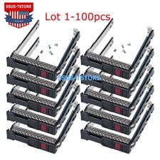 Lot FOR HP GEN10 2.5" NVME HARD DRIVE CADDY TRAY DL380 DL360 ML350 727695-001