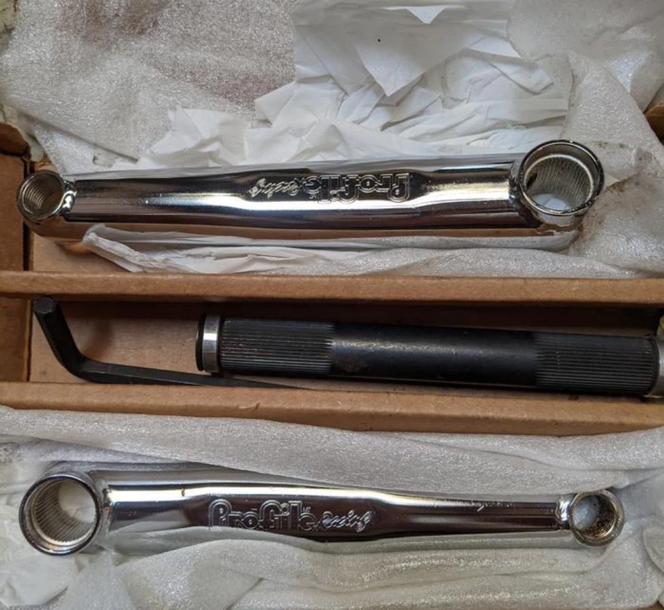 BMX Profile USA BMX Racing Crankset CRANK 165 + 25T Flatland Street NOS - Image 4 of 4